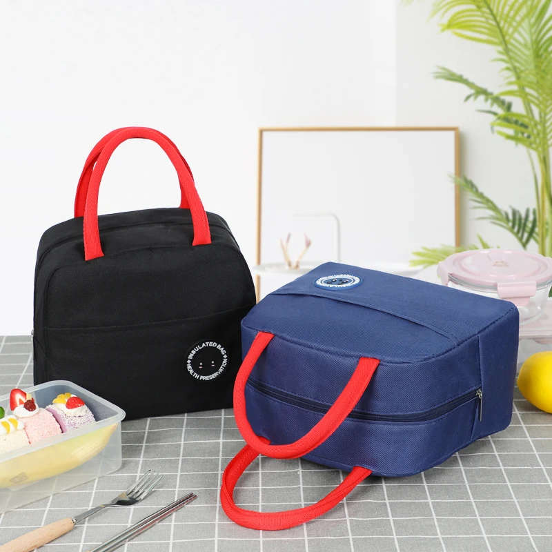 
600D Material Lunch Tote Bag Recycled Wholesale Thermal Insulated Cooler Bags 