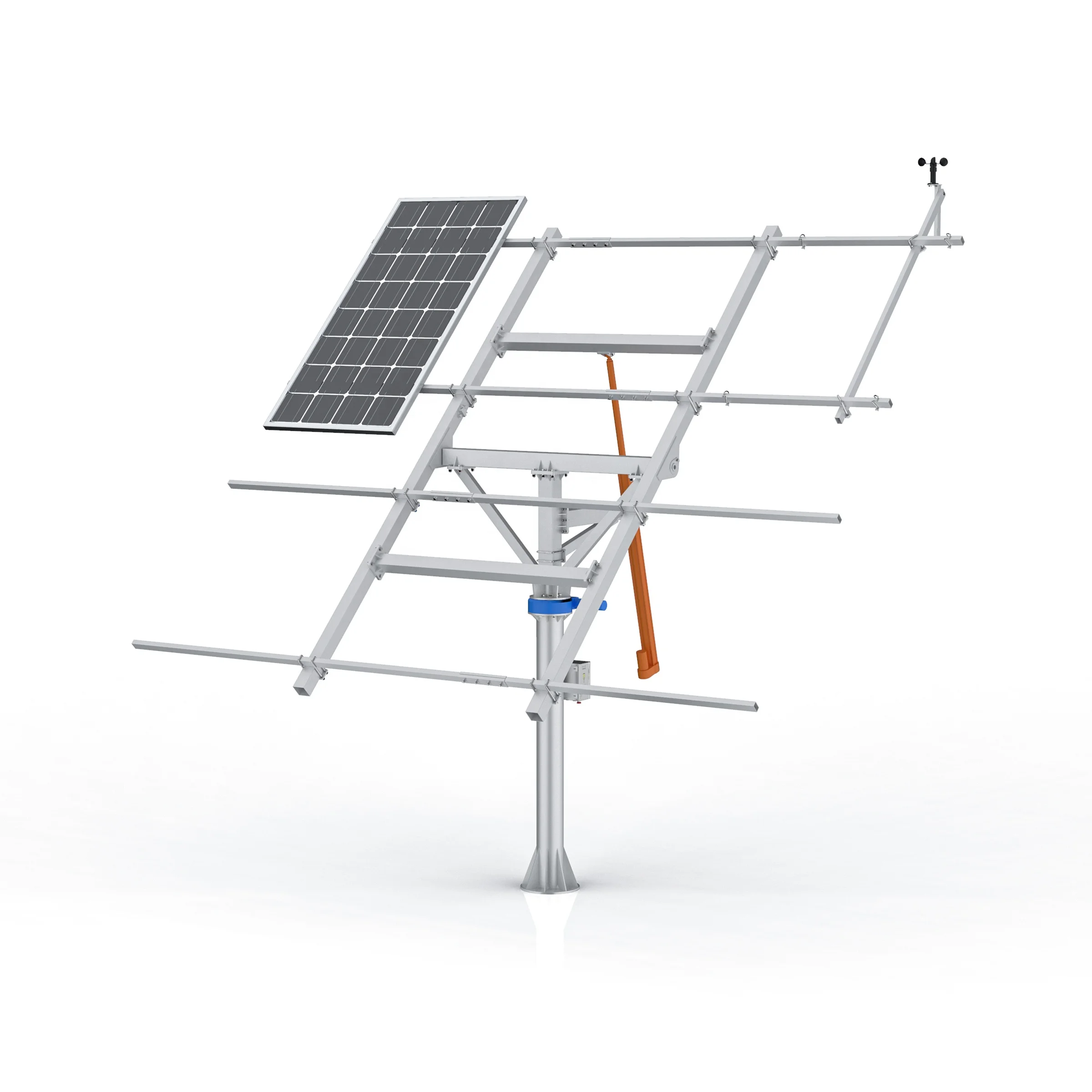 Huayue solar tracker-2KW 2 axis solar pv tracker solar tracker