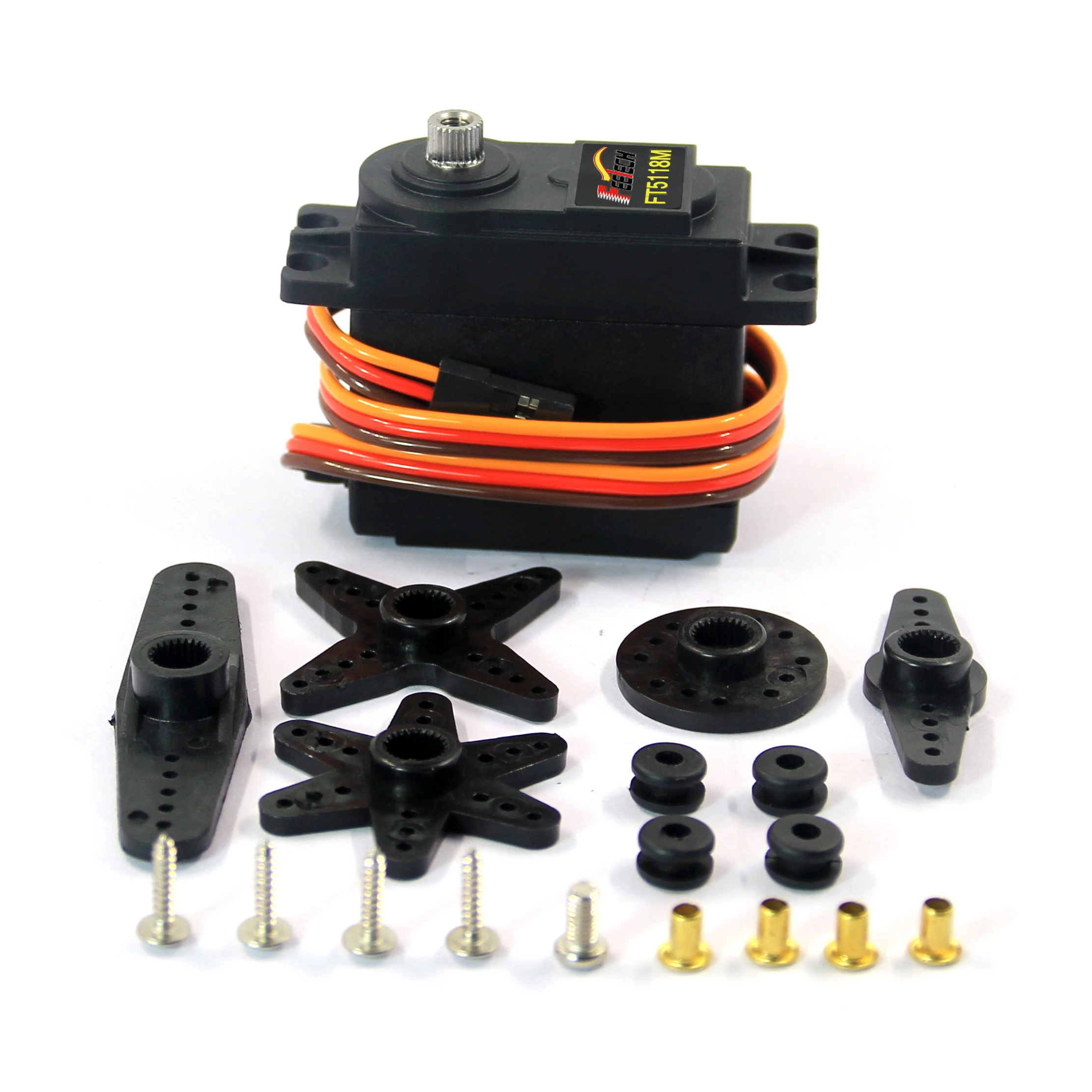 17KG 280 Degree Standard Digital Servo Steel Gear with Programmable For RC Model Car  Education DIY Smart Car Robot Helicopter