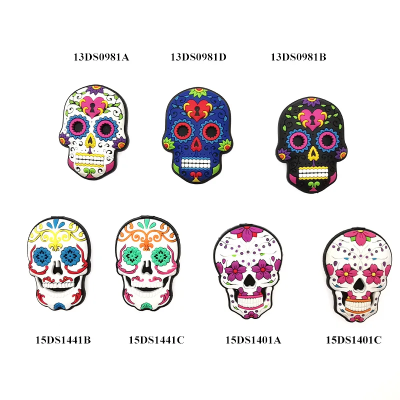 Магнит для холодильника из мягкого ПВХ резины силикона 3D 2D Skullcandy magets