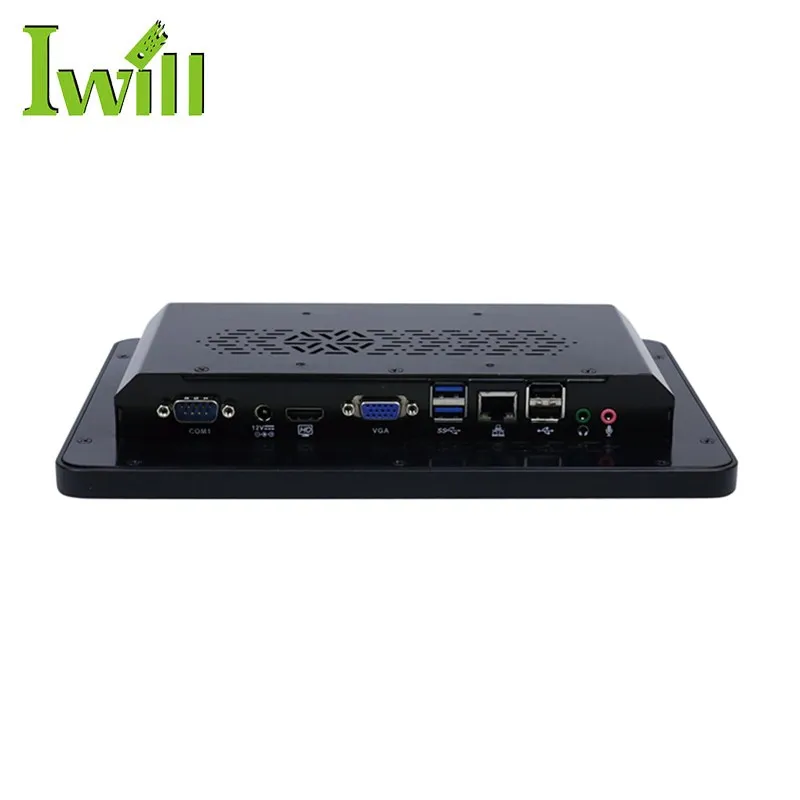  IP65 водонепроницаемая Передняя панель 10 1 дюйма J1900 Quad Core точек емкостного касания все в одном ПК