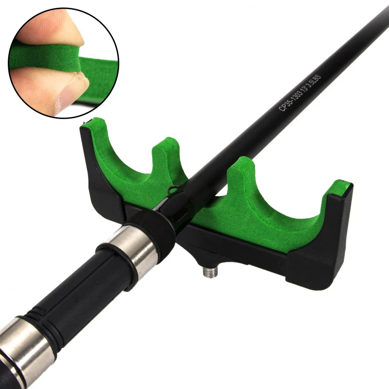 3/5/6/10 Holes Fishing Rod Holder Feeder Pod Stand Holder EVA Fishing Pole Tackle Carp Fish Accessories