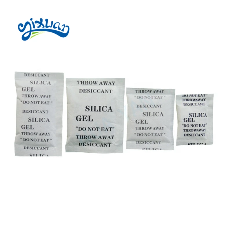 
High quality moisture absorbent white silica gel desiccant mini packs OEM 