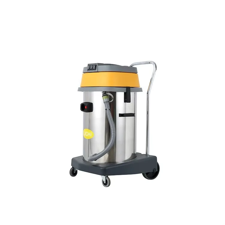 Haotian 60L Stainless Steel Barrel Office Hotel Wet Dry Vacuum Cleaners
