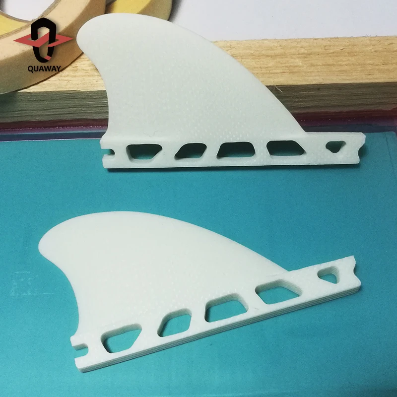 Custom fiberglass Knubster Keel Fins Trailer Kite Board Surfboard Tab Fins Twin / Single Fins for Kitesurfing Windsurf