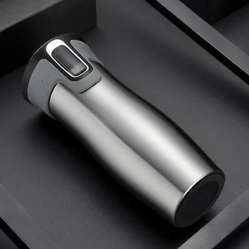 Wholesale 17oz 500ml double wall 18/8 smart stainless steel vacuumcoffee thermo