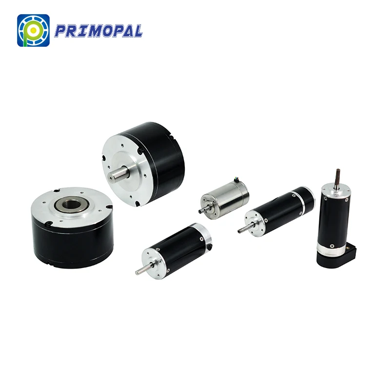 PrimoPal high quality  3 phase 12-96v round outrunner flat electric bldc brushless dc motor
