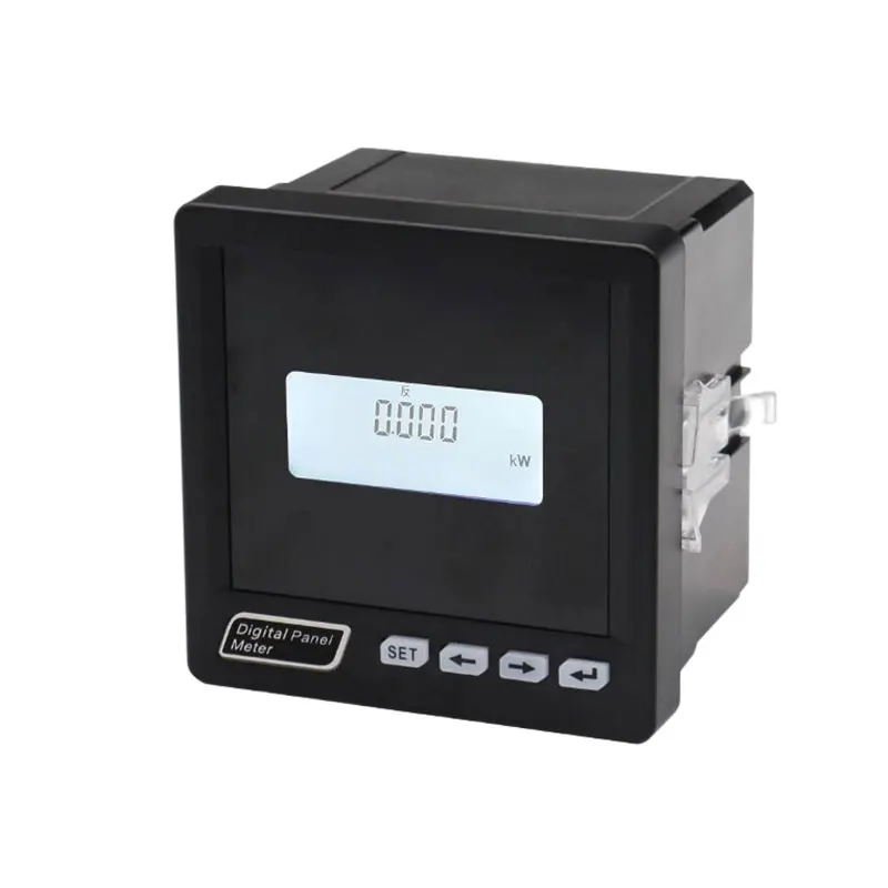 single-phase RS485 96 * 48 multifunctional electricity meter A V HZ KW KWH power meter multifunctional instrument