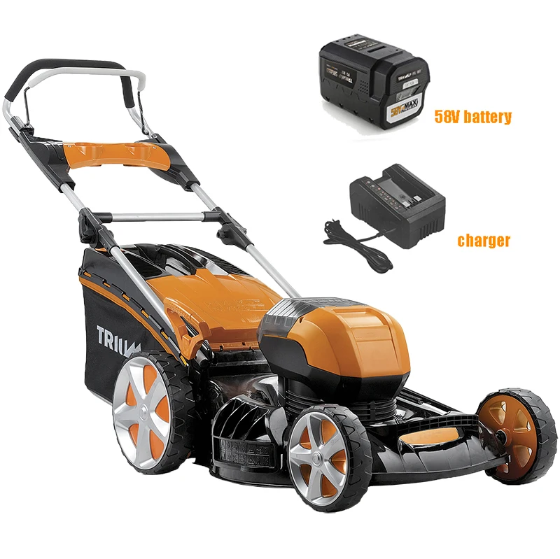 Small Household High Quality Hand Push Electric Tractors Lawn Mowers