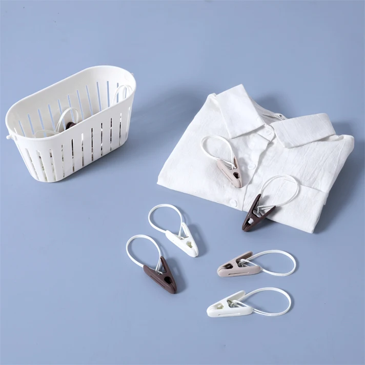 High Quality Multi-functional Clothesline Windproof Hanger Hanging Plastic Clip for Small Clothes Drying Peg for Socks