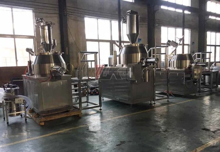
HLSG-400 High Efficient GMP Compliant High Shear Rapid Wet Mixing Granulation Machine for Pharmaceutical 