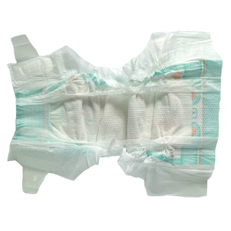 OEM High quality SAP and super absorbing performance baby diaper from China manufacturer M size hot sale Ghana market