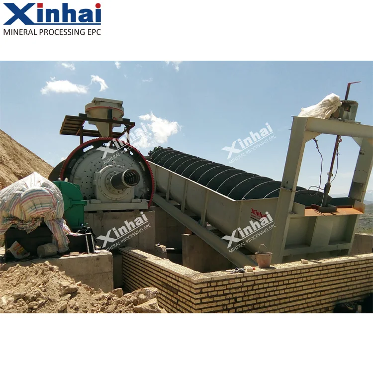 Gold Mining Used High Weir Type Single Spiral Classifier Machine