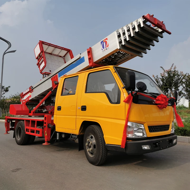 32m Large type mechanical ladder truck with aerial ladder