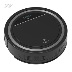 New Design High-End Automatic Cleaning Robot Indoor 2000Pa Wet And Dry Mopping Electric Robot Vacuums USB washing robot cleaner