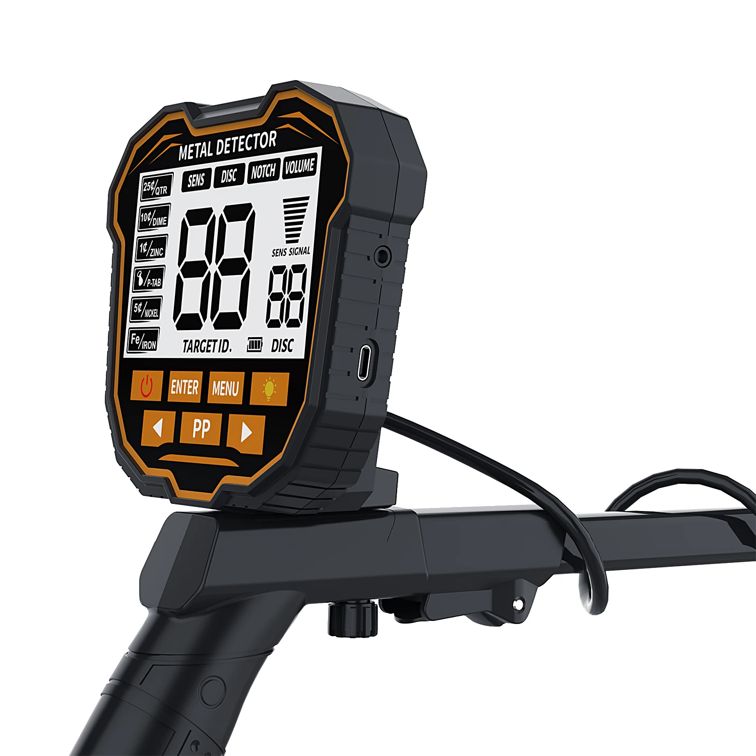 GT932  High Sensitivity Gold Detector   4 Adjustable Modes Stable Performance for Detecting Gold Coin Beach treasure hunter