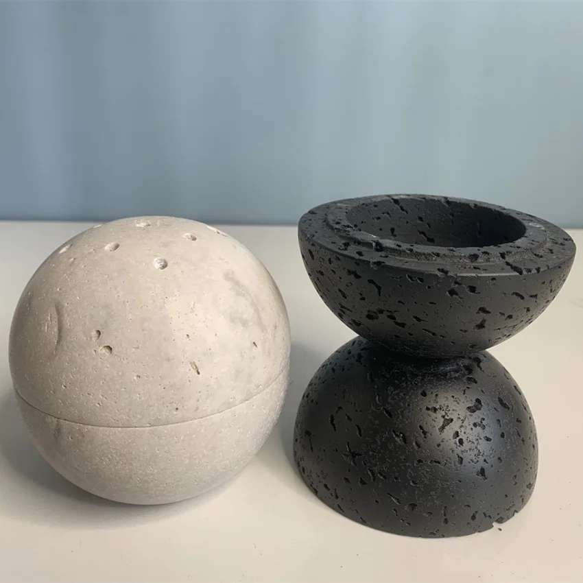 Natural Travertine Incense Burner White and Yellow Bedroom Study Ornaments with Scented Wood for Agarwood Incense Burning