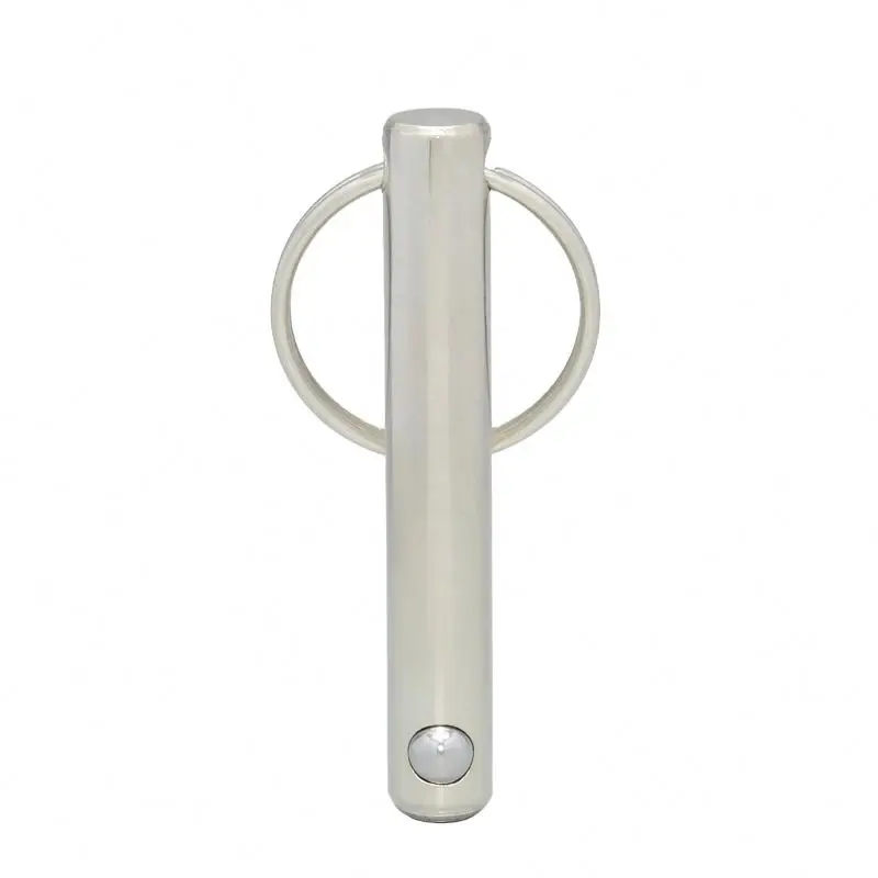 Single bead pull ring positioning stop aviation sound pins safety locking pins iron nickel-plated quick release pins M8