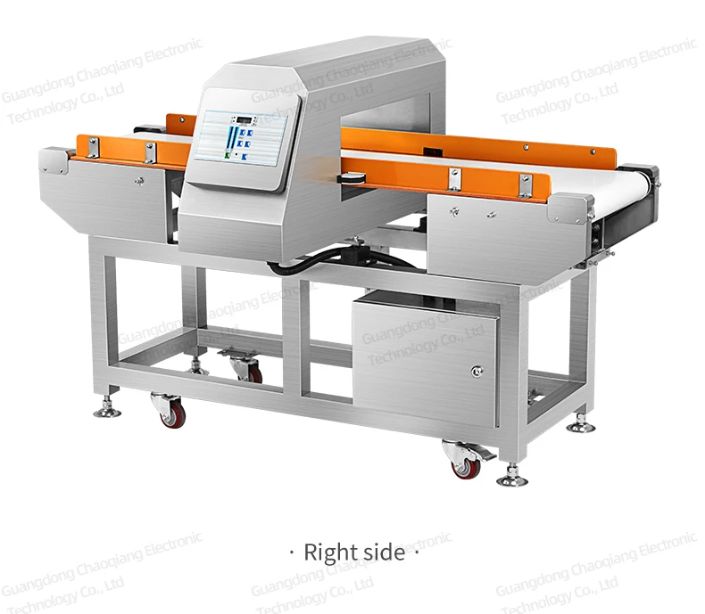 Высокоточный металлоискатель для пищевых продуктов 0 7 мм упаковочных изделий из алюминиевой