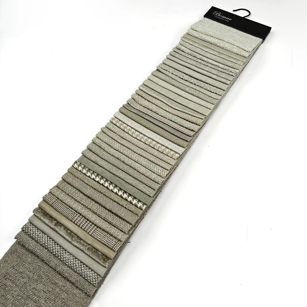 Bomar Linen Fabric New Upholstery Grade for Sofa Home Decor 2023 Premium Polyester Jacquard Fabric for Curtains Woven YARN DYED