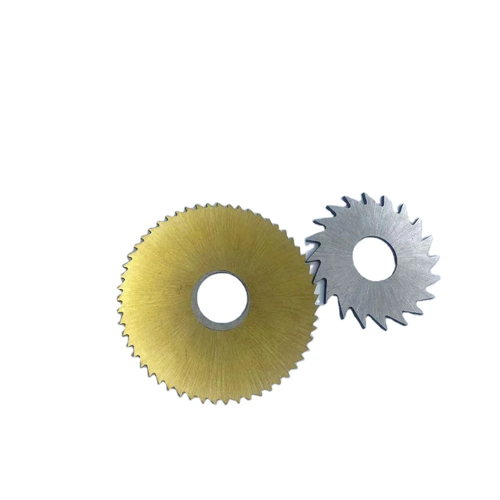 High Quality CE HSS circular saw blade for steel with tin coating