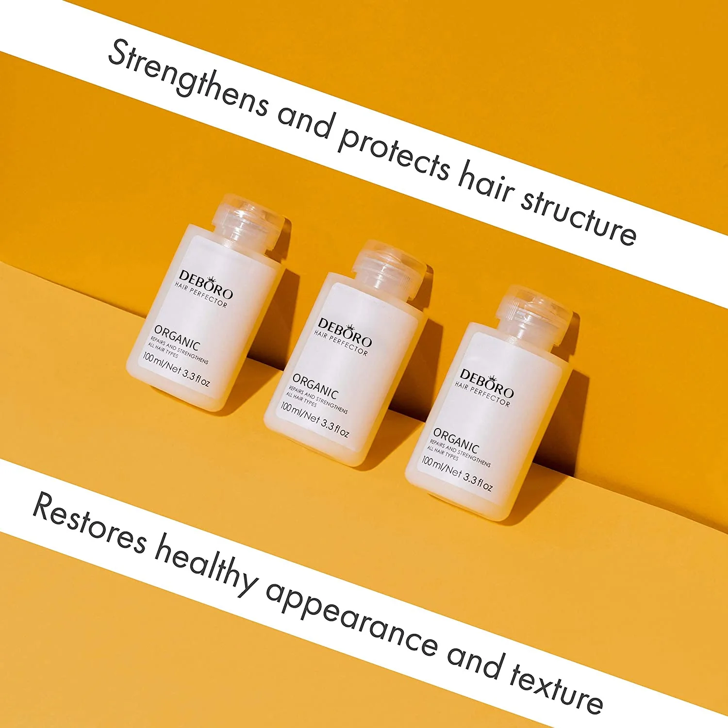 Hair care private label Repair Damage Hair Soothing Perfector Hair Care Containers