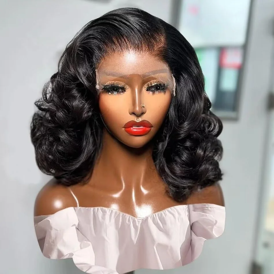Bouncy wavy kinky straight lace frontal wigs human hair vietnamese wig highlight burgundy red curly closure wigs for black women