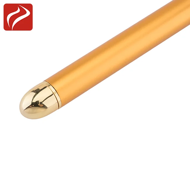 OEM Beauty Germanium Rolling T Shaped Energy Facial Massager 24k Gold Beauty Bar