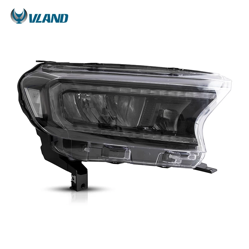 Светодиодные фары VLAND Factory с последовательным поворотным сигналом DRL передняя фара 2015-UP 2020 для фар Ford Ranger T6