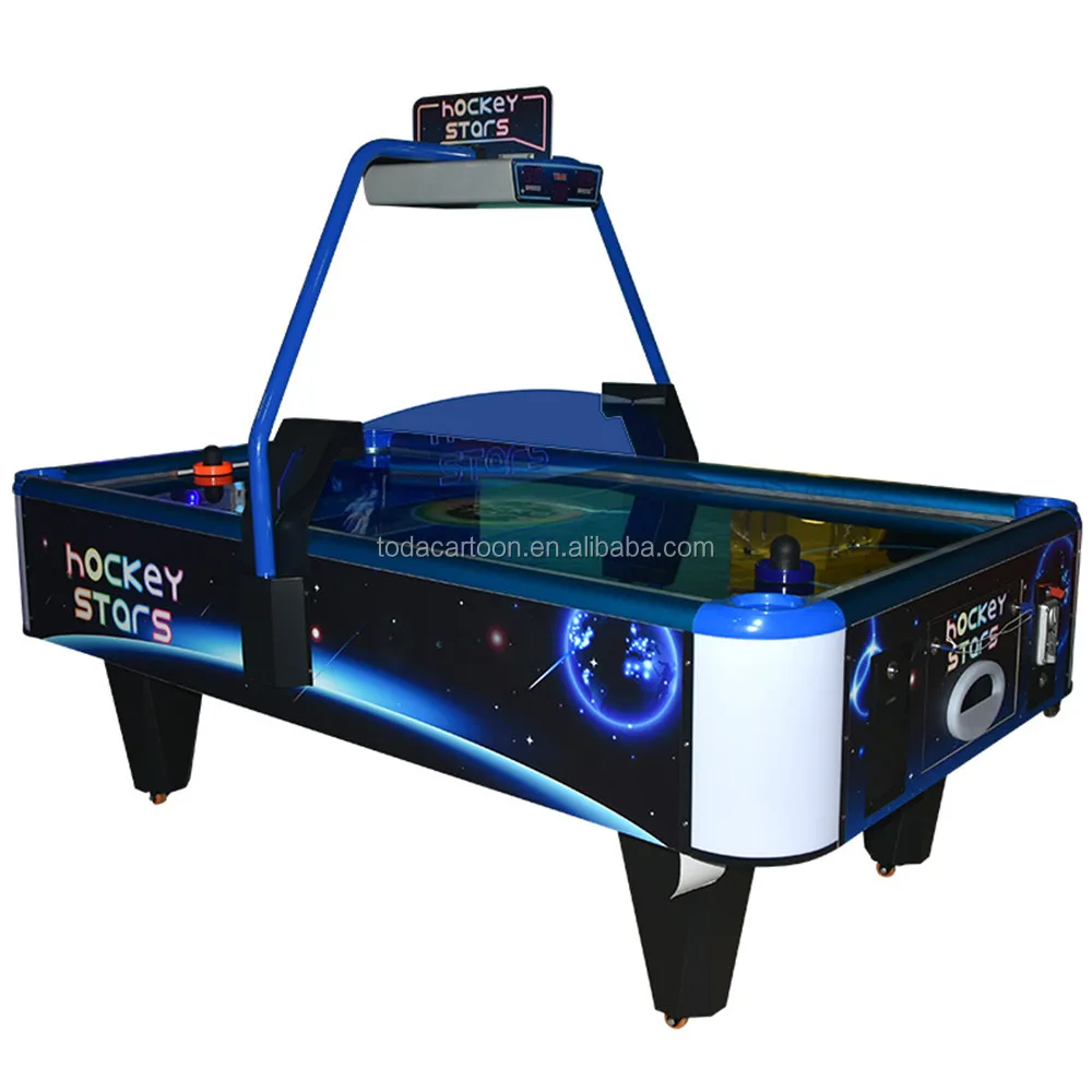 Игровой автомат с двойным хоккеем игровой мастером ключей монетами для детей