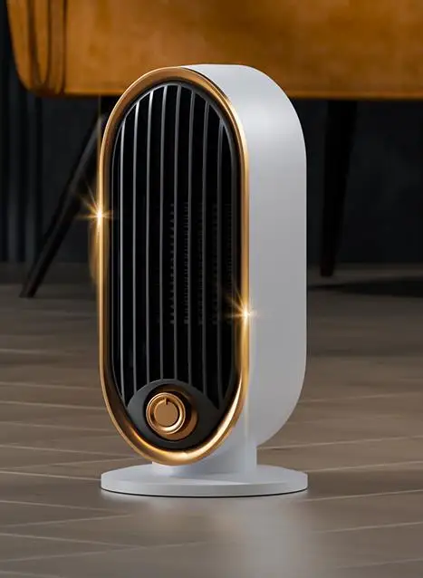 Dropshipping portable mini electric air space PTC room heater fan