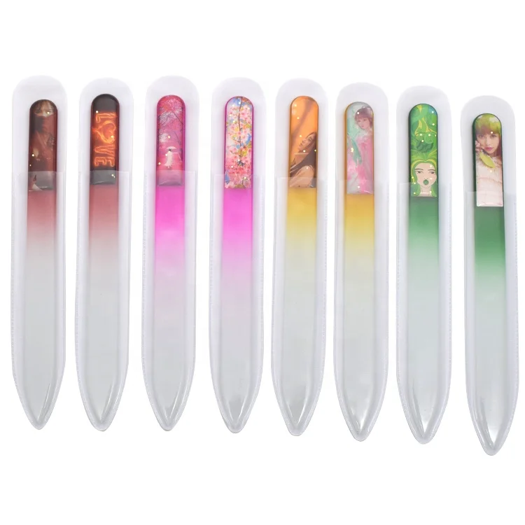 Factory direct glass nail file for quick nail trimming