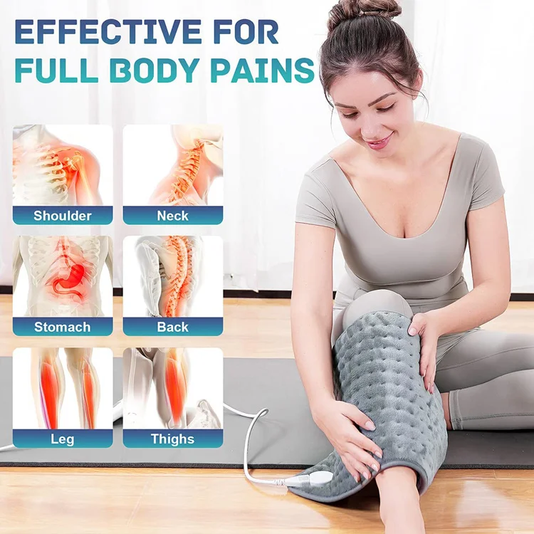 CE Certificated Hot in UK EU  6 Speed Adjustable Temperature SafeSuper Soft Warm Heating Electric Blanket UK Standard