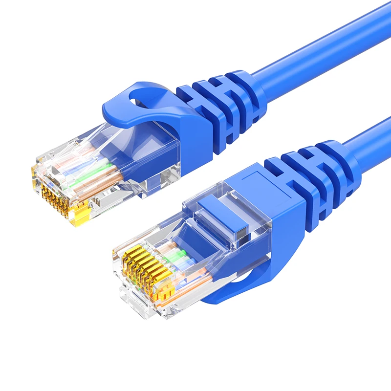 OEM Customization 4 Twisted Pair Design Ethernet Lan Network Utp Cat5e Cable Patch Cables