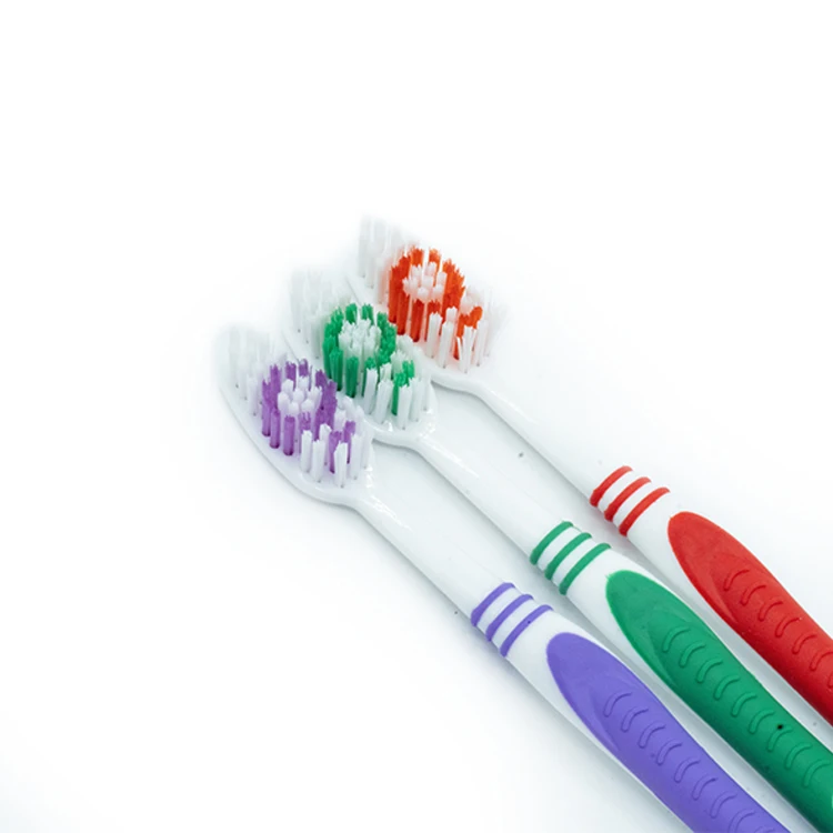 Colorful Soft Nylon 610 Bristle Toothbrush New Plastic Toothbrush For Adult Private Label Customized