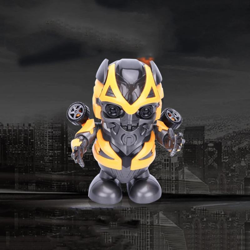 Hot Selling Children Smart Music Dancing Toy Robots Hero Popular Electronic Dancing Robot Toys For Kids