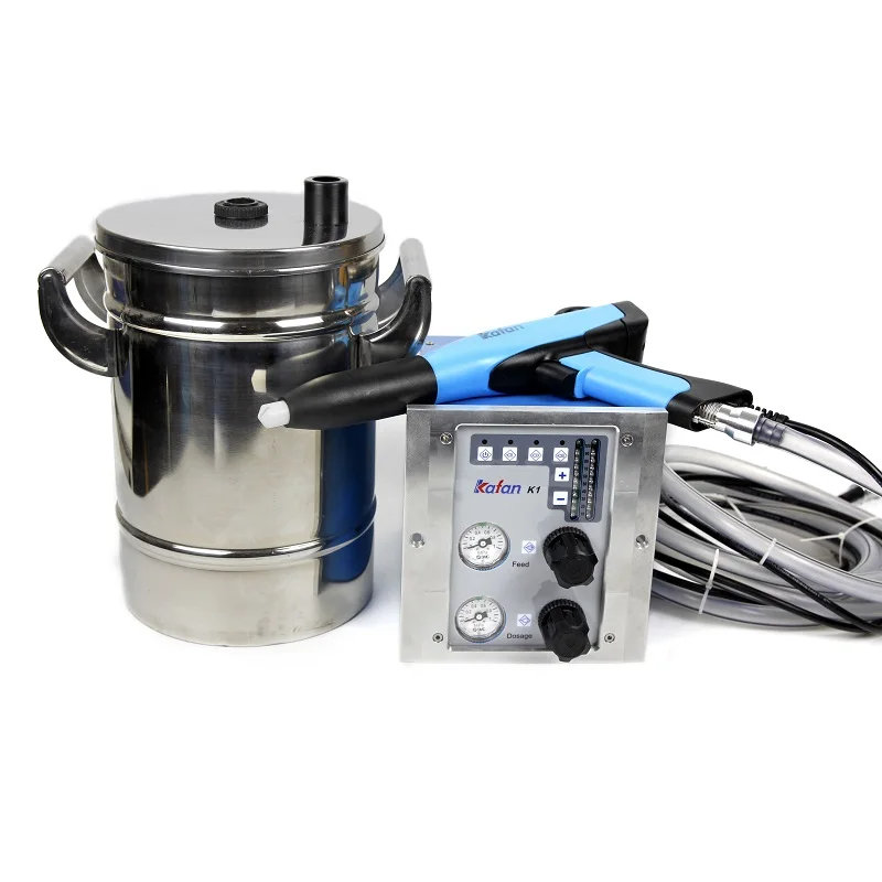 Небольшой портативный электростатический пистолет-распылитель краски, машина для нанесения порошкового покрытия