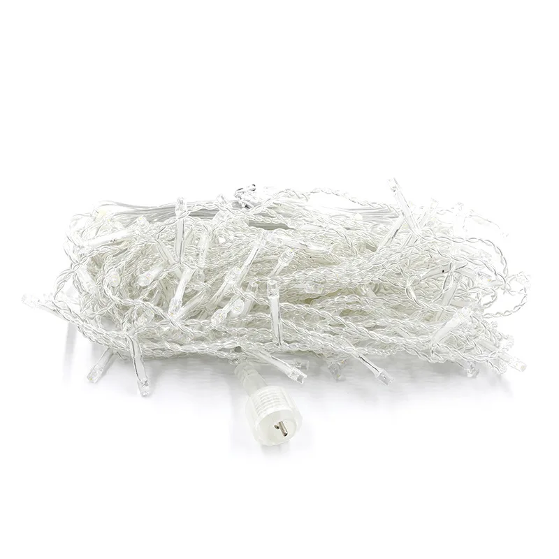 LED Full Sky Star Curtain Ice Strip Lamp Wedding Waterfall Illumination Net Red Hanging Ceiling Lamp