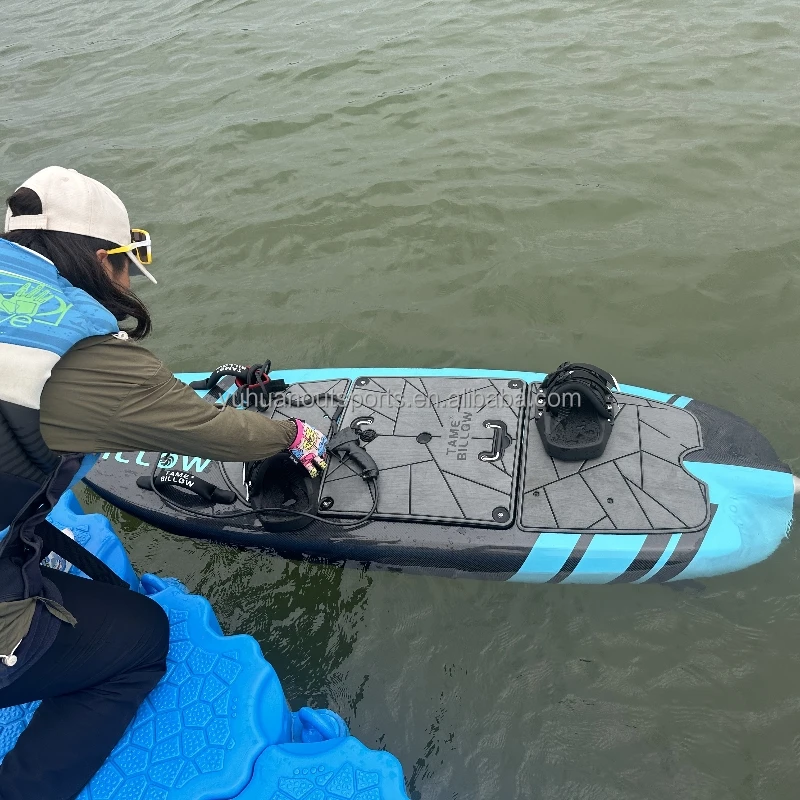 TAME BILLOW New Size have stock 15KW electric motorized jet surfboard without wind or waves fly over the waters