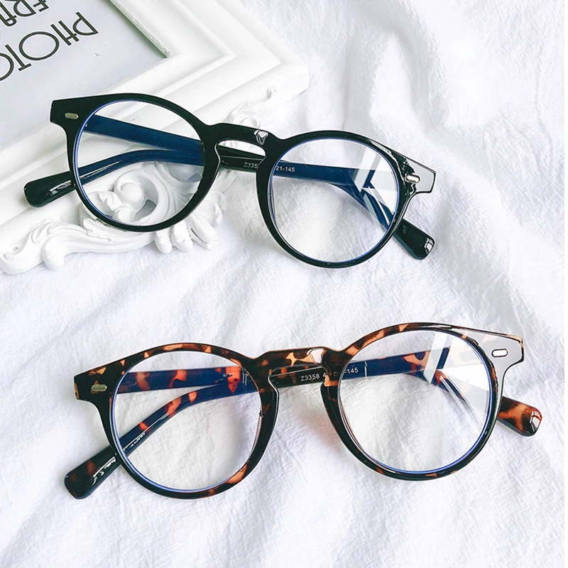 Wholesale Oversized Blue Light Blocking Glasses for Women Men PC Frame Eyeglasses Anti Blue Ray Computer Reading  Glasses