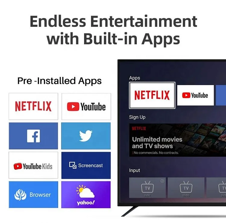 A + screen lcd tv 32 inch factory 32 inch lcd panel price Used in the home bedroom tv lcd screen 32 inch