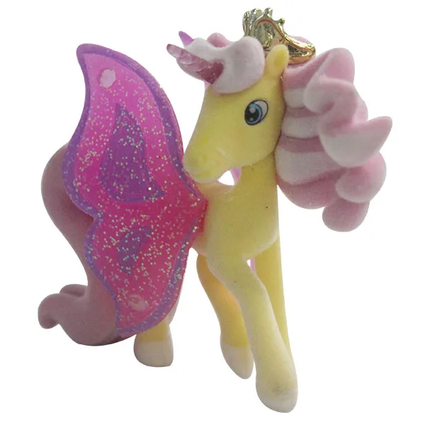 Newest funny Cheap for  kids Selling Colorful  Horses flocking Toys