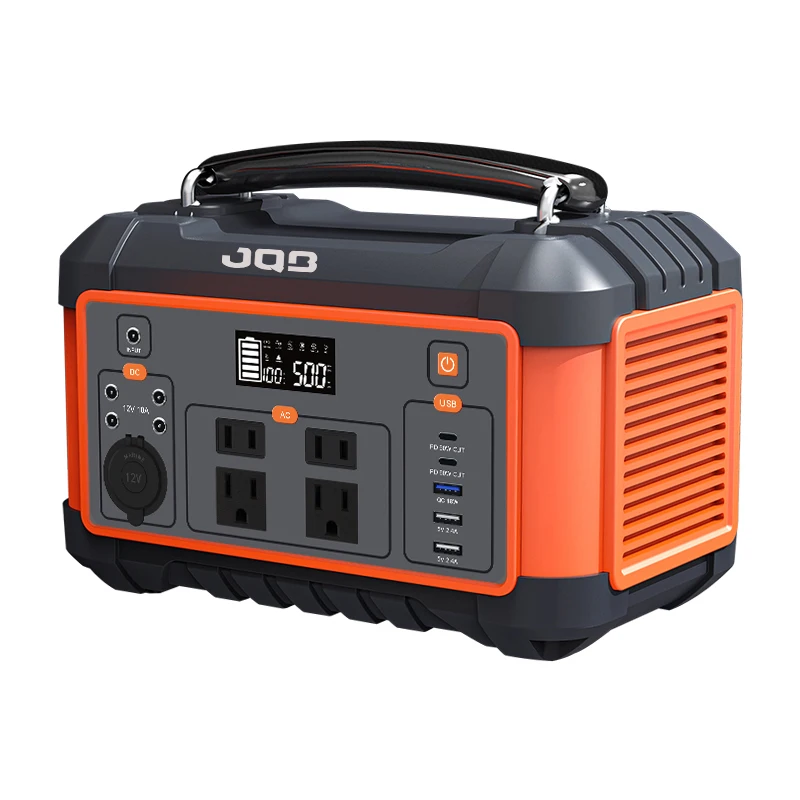 JQB solar portable power station multifunctional phone charger power bank  with flashlight hot selling 2023 trends 2022 amazon