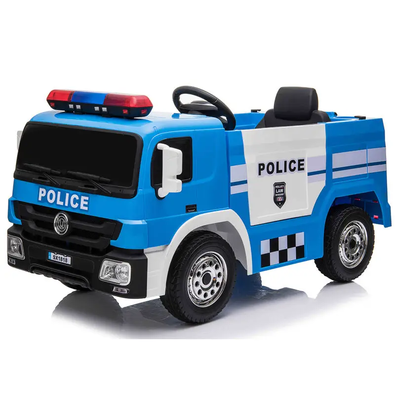 children electric fire truck 12v kids ride on car battery toy cars for kids to drive
