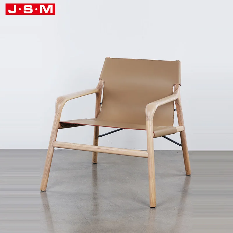 Fashionable Leisure Chair Living Room Fabric Leisure Chair With Solid Wood Frame