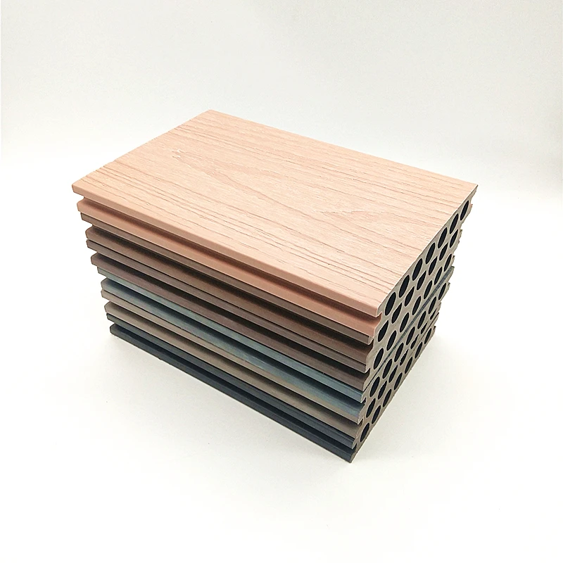 Co-extruded WPC Composite Decking Boards For Outdoor Floor Covering Factory On Sale