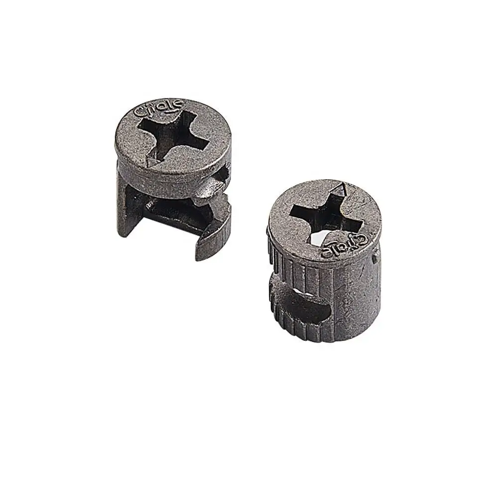 12mm Zn Alloy Cabinets Assembly Accessory Minifix Cam Eccentric Dowel Screw Cam For Panel