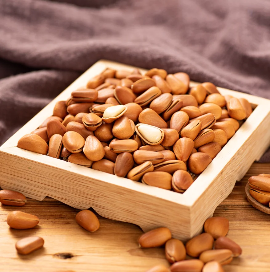 
Pure Natural Rich Healthy Nutrition Green Food Organic Edible Pine Nuts For Sale 