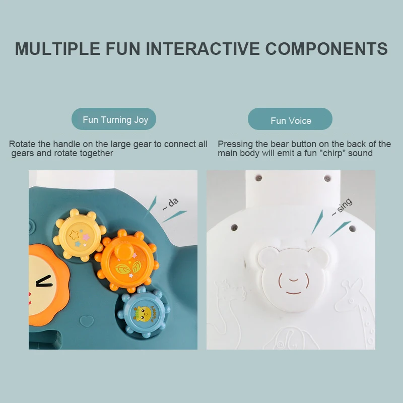 3in1 Multifunction Lights Music Toys Baby Sit-to-Stand Learning Walker Kids With Universal Wheel Rollover Prevention Walkers