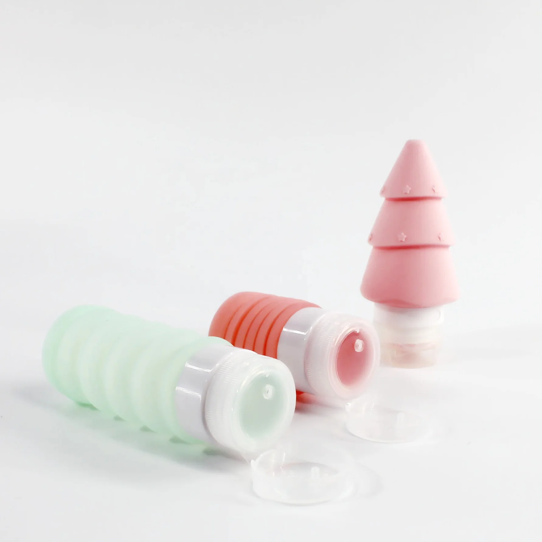 EASETRIP Hotselling Travel Foldable Silicone Bottle Travel Kit Gifts reusable skincare travel kits For Women facial kit
